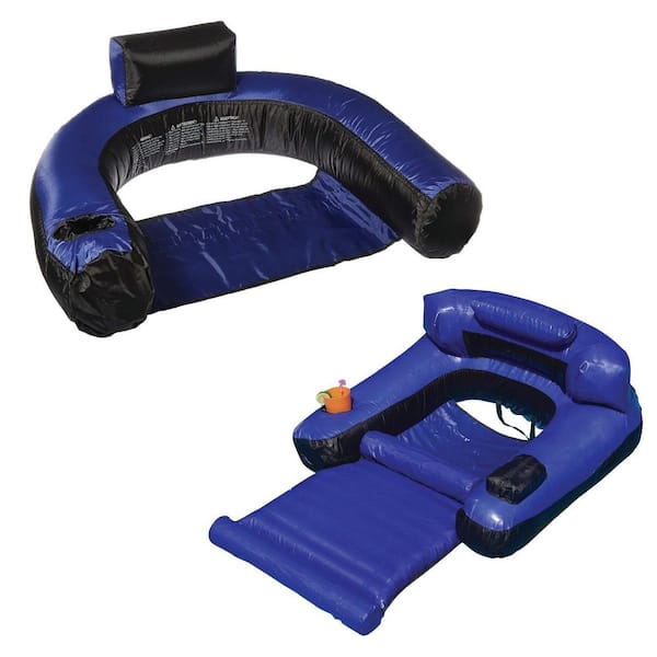 Swimline 90465 Inflatable Nylon Swimming Pool Float Chair for sale online 