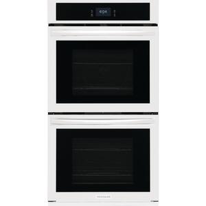 27 in. Double Electric Wall Oven with Convection in White