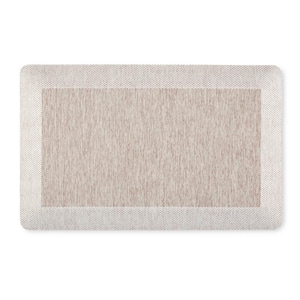 MARTHA STEWART Bloomfield Baker Let's Stay Home Nature Black/White 19.60  in. x 39 in. Anti Fatigue Kitchen Mat 20-CCB39 - The Home Depot