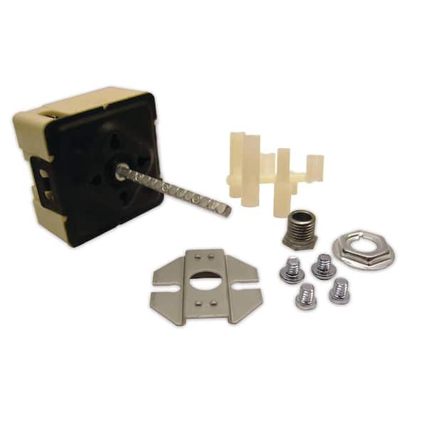 Uni-Kit Universal Electric Range Infinite Switch, Non-Push to Turn, Adjustable Shaft