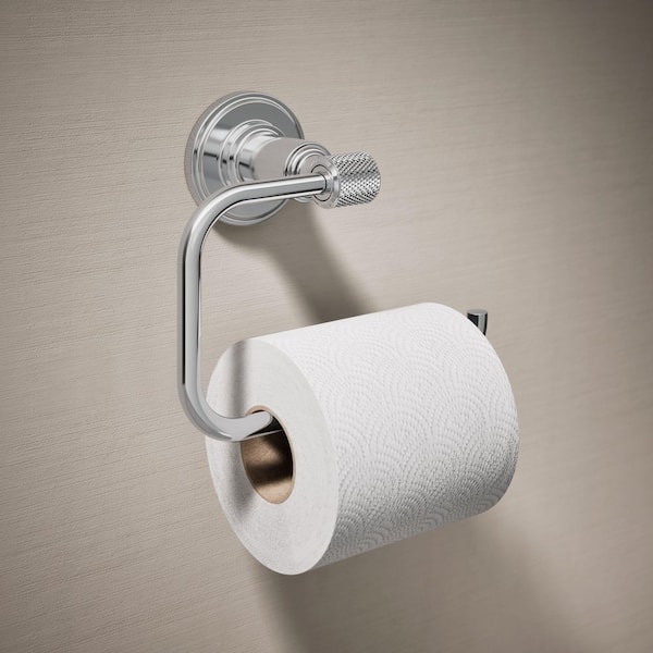 Torrington Wall Mounted Toilet Paper Holder in Polished Chrome
