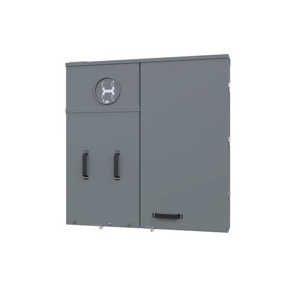 400 Amp 30-Space 42-Circuit Overhead/Underground Fed Ring Type Meter Main Combo Load Center with Manual Bypass