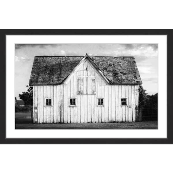 Unbranded 24 in. H x 36 in. W "Grange Blanche" by Marmont Hill Framed Printed Wall Art