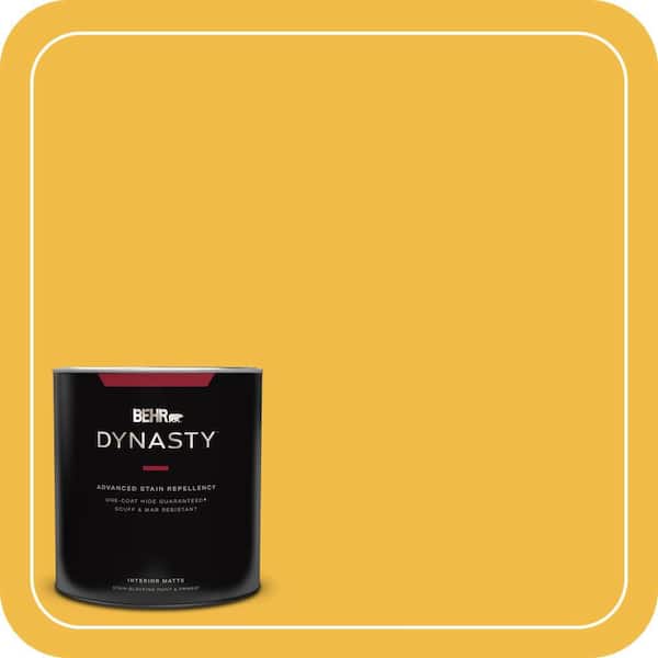 BEHR DYNASTY 1 qt. #P280-6 Bling Bling Matte Interior Stain-Blocking Paint & Primer