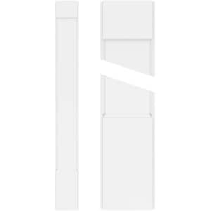 Ekena Millwork 2 in. D x 7 in. W x 102 in. L Primed Polyurethane Pilaster 1- Pack