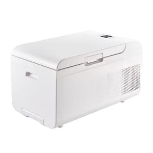 0.7 cu. ft. - Manual Defrost Portable Freezer Tailgate Refrigerator in White