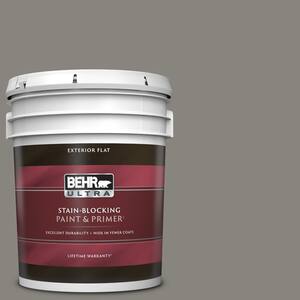 BEHR PREMIUM PLUS 8 Oz. #PPU8-22 Pier Satin Enamel Interior/Exterior ...