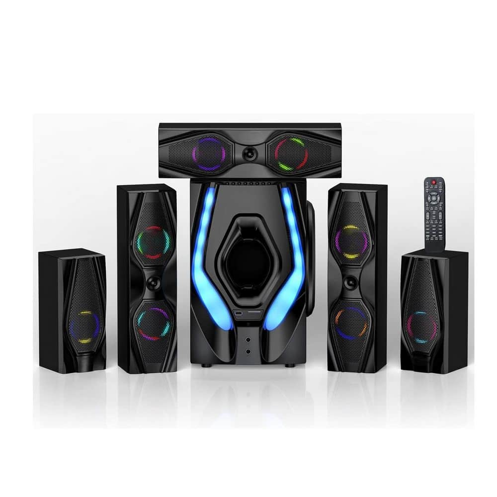 Home Theater Systems Surround Sound Speakers-1200 Watts Audio Stereo System
