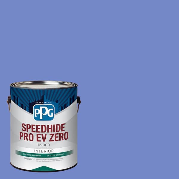 PPG SPEEDHIDE Pro EV Zero 1 gal. PPG1246-6 Violets are Blue Eggshell Interior Paint