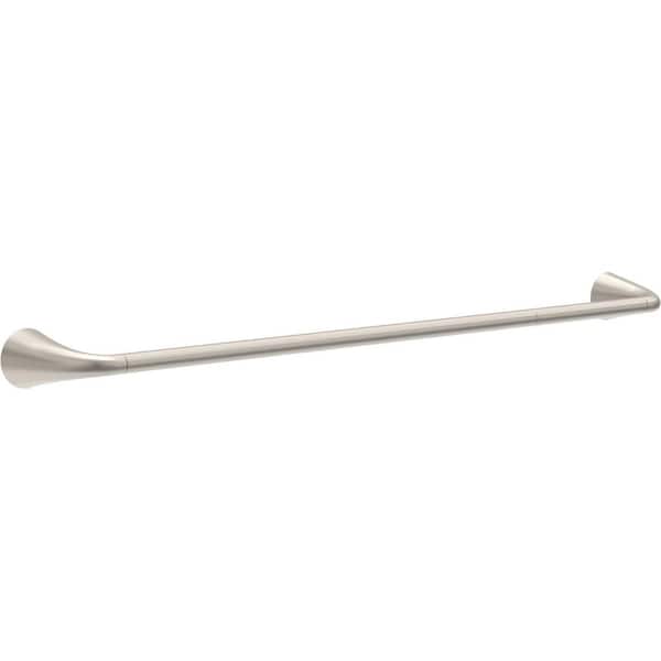 Delta Arvo 18 in. Wall Mount Towel Bar with 6 in. Extender Bath Hardware Accessory in Brushed Nickel