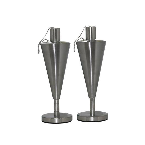 PATIO ESSENTIALS Stainless Cone Table Top Torch 31080