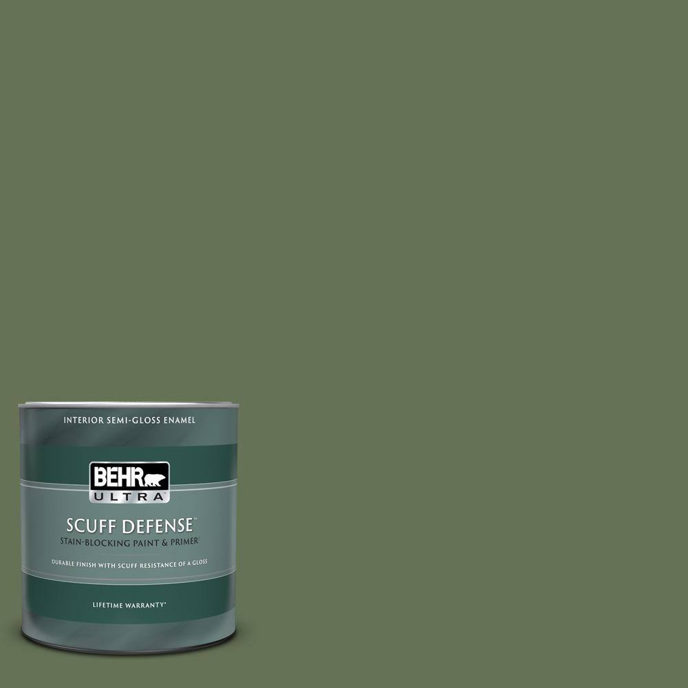 BEHR ULTRA 1 qt. PMD46 French Tarragon Extra Durable SemiGloss
