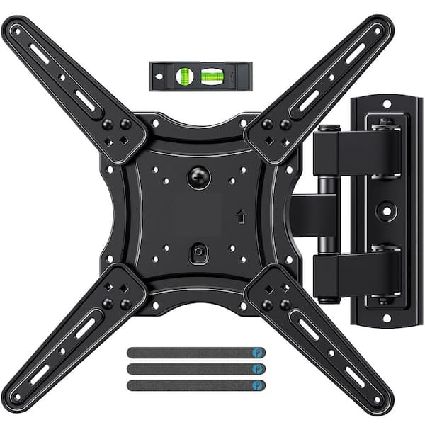EKIEUDL Retractable Full Motion Wall Mount for 26 in.-60 in. in TVs