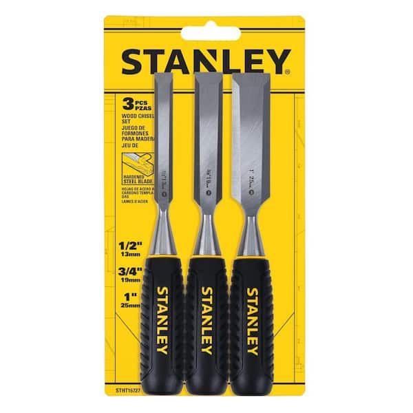 Stanley 3 Piece Wood Chisel Set