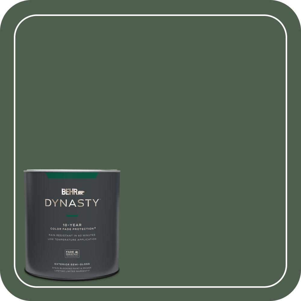 1 qt. #450F-7 Hampton Green Semi-Gloss Exterior Stain-Blocking Paint & Primer price history on PriceWatchPro