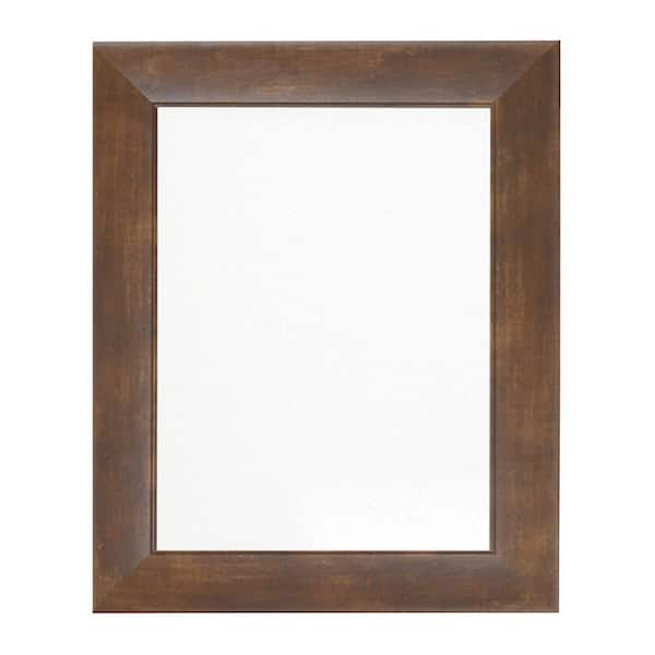 BrandtWorks 21.5 in. W x 26 in. H Contemporary Mocha Walnut Brown Wall ...