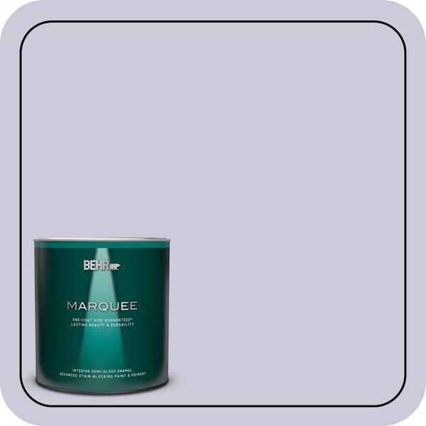 BEHR MARQUEE 1 qt. #S570-2 Magic Scent Semi-Gloss Enamel Interior Paint & Primer