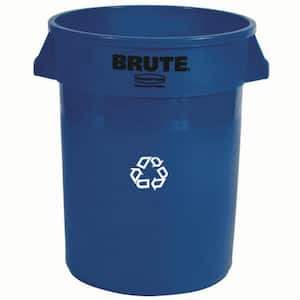 Rubbermaid® Brute® Trash Can - 32 Gallon, Blue