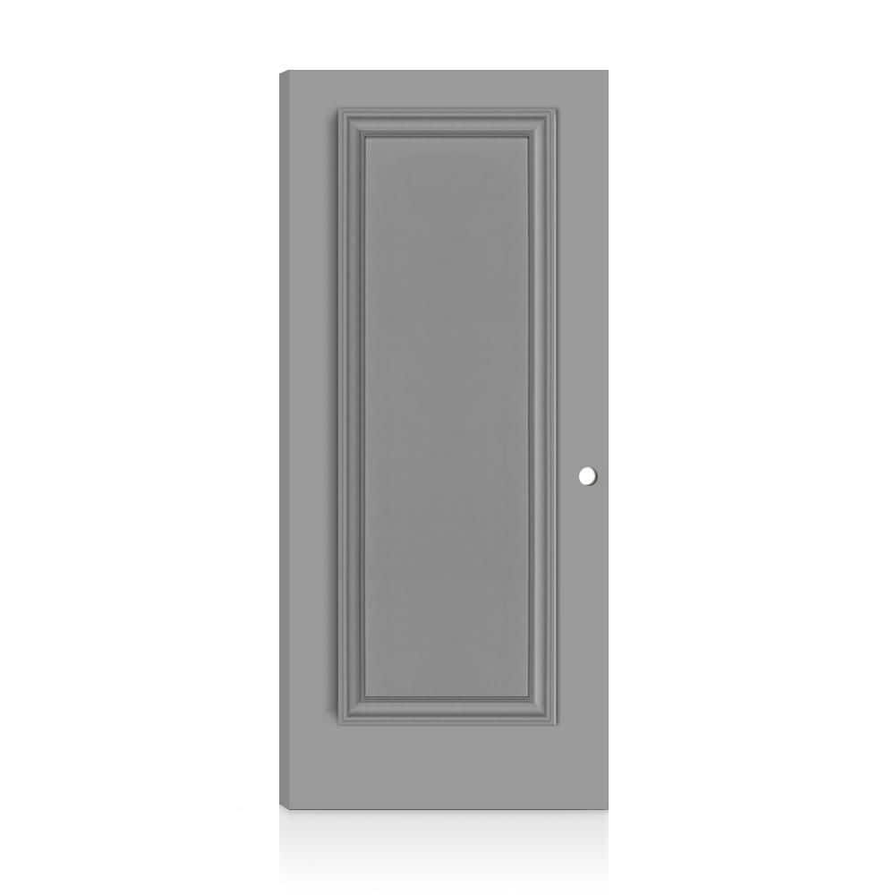 Fire-Rated Palazzo 1 Panel 36 in. x 80 in. Right-Hand/Inswing Light Gray Composite Interior Commercial Door Slab price history on PriceWatchPro