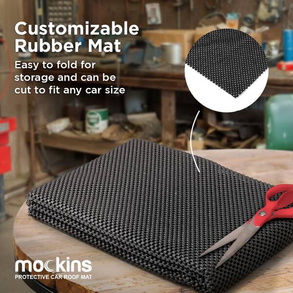 Mockins 8' x 10' Premium Grip Non Slip Rug Pad  Protective & Customizable  - White 