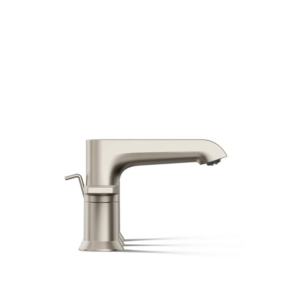 Kohler Hint 4.75" Vibrant Brushed Nickel Widespread Bathroom Faucet