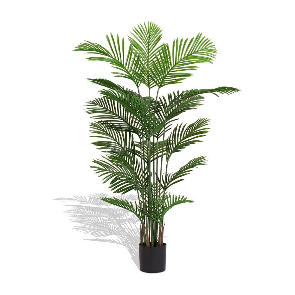 Hot Seller 6 ft. Green Plastic Artificial Sunflower Plant Tree in Pot