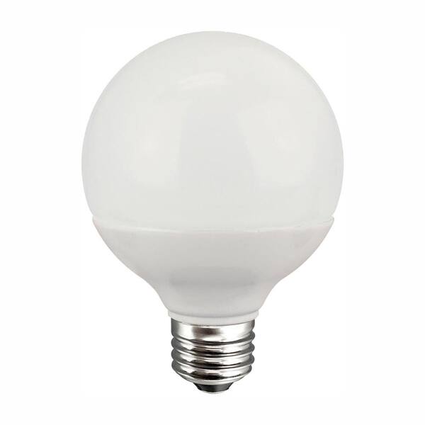 TCP 60W Equivalent Soft White (2700K) G25 Dimmable LED Light Bulb
