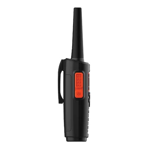 FRS 2-Way Radios in Black (2-Pack) Cobra Walkie Talkies