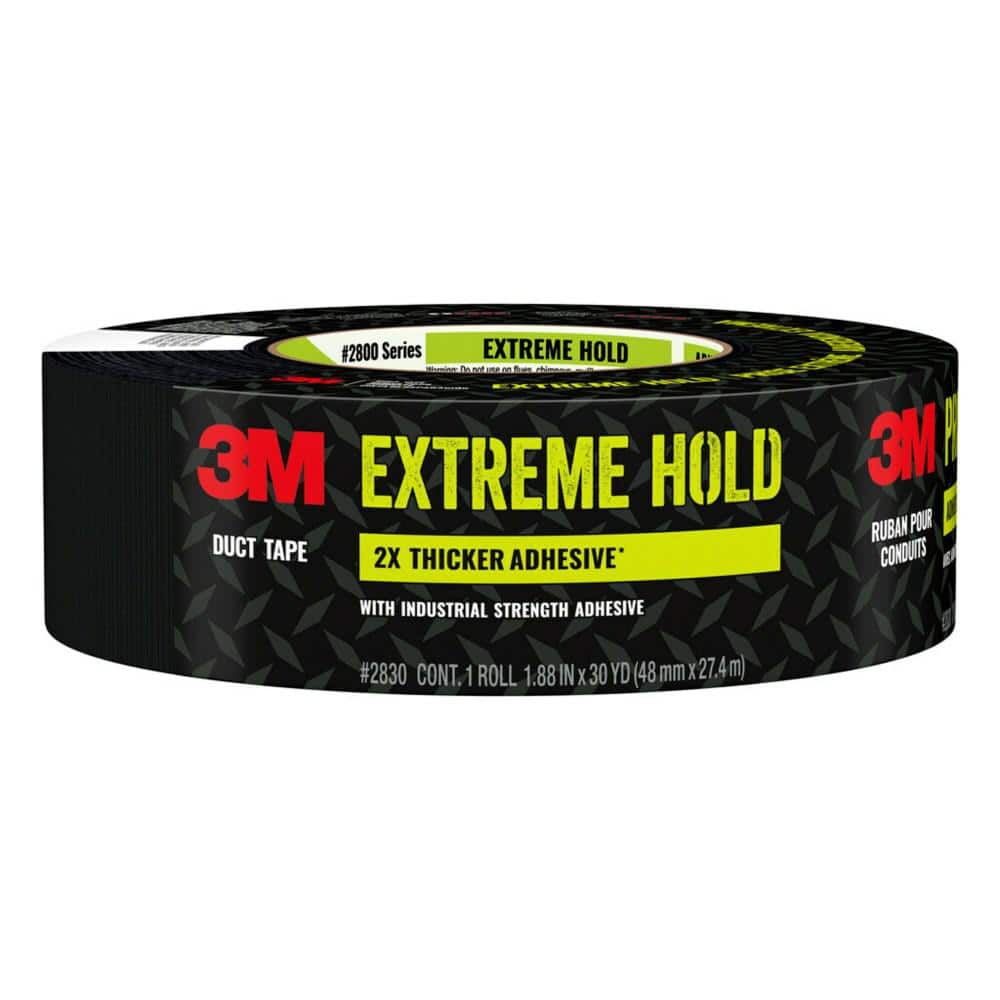 3M 1.88 in. x 30 yds. Extreme Hold Duct Tape 2830-B - The Home Depot