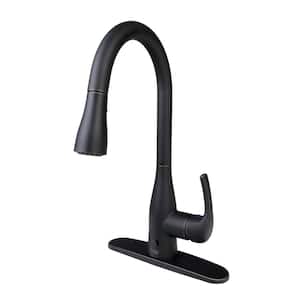 Motion Activated Single-Handle Pull-Down Sprayer Kitchen Faucet in Oil Rubbed Bronze