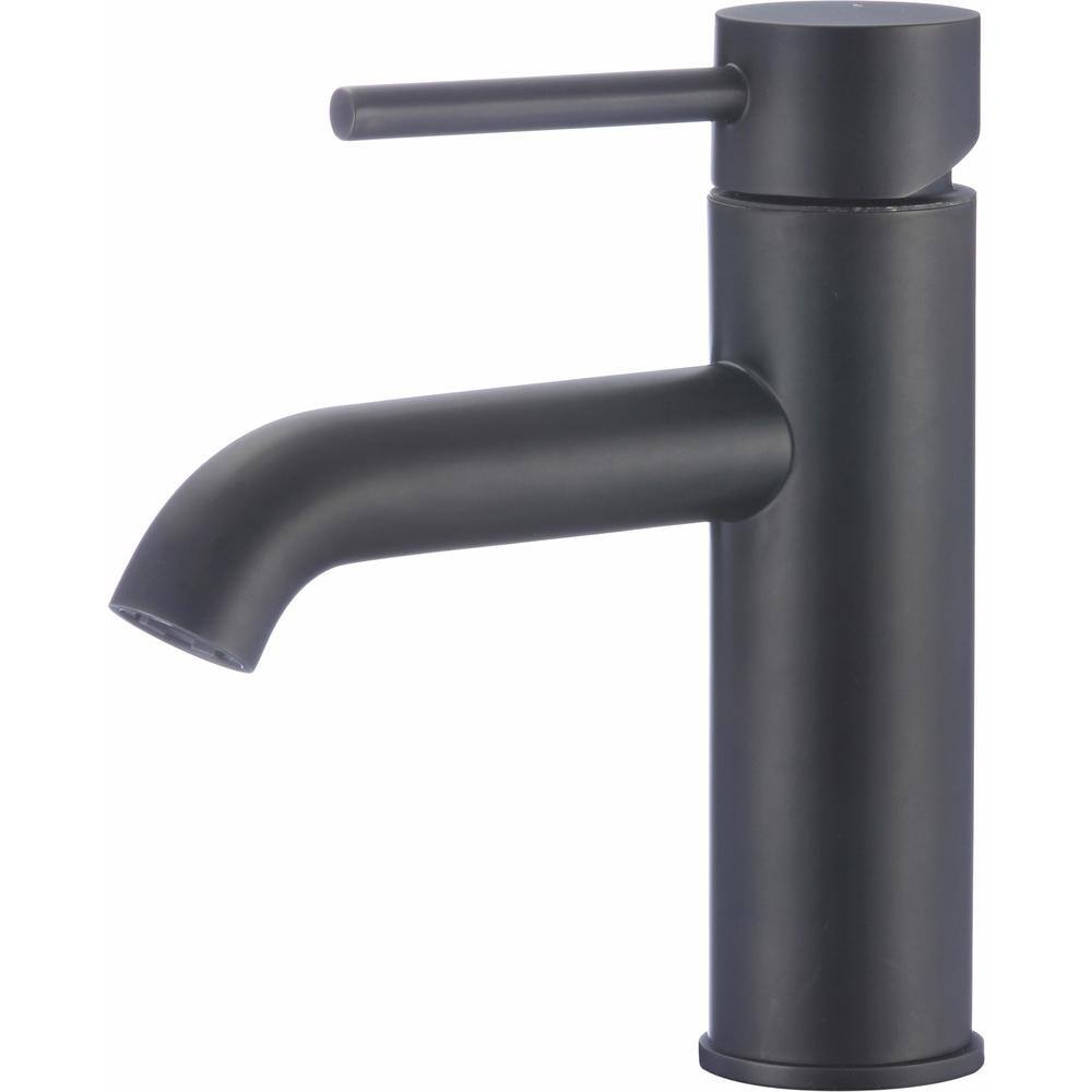Roxy Single Handle High Arc Single Hole Bathroom Faucet with Deckplate Incl