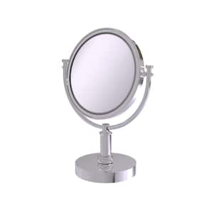 Allied Brass 8 in. Vanity Top Makeup Mirror 4X Magnification in