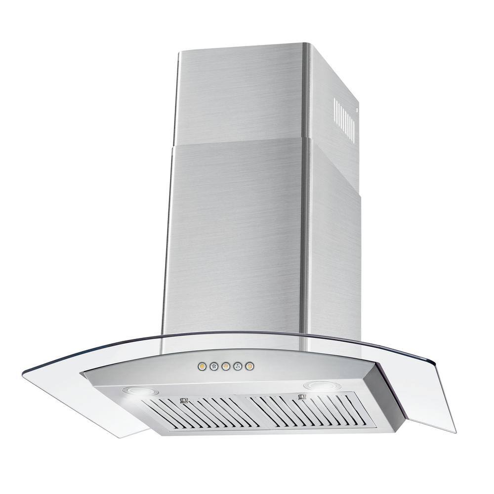 Cosmo 30" Stainless Steel Convertible Wall Mount Range Hood