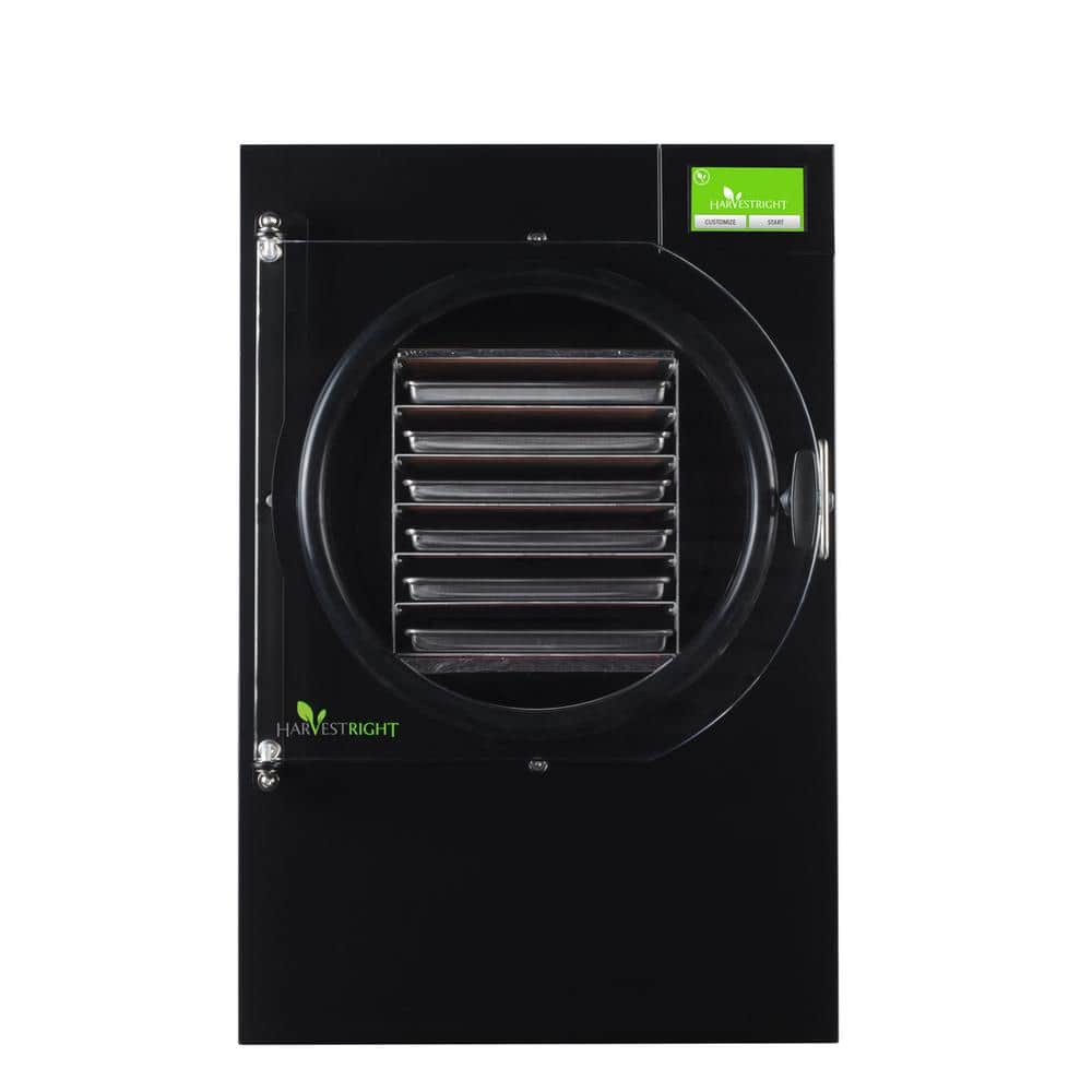 6-Tray Large Black Aluminum Freeze Dryer with Mylar Starter Kit