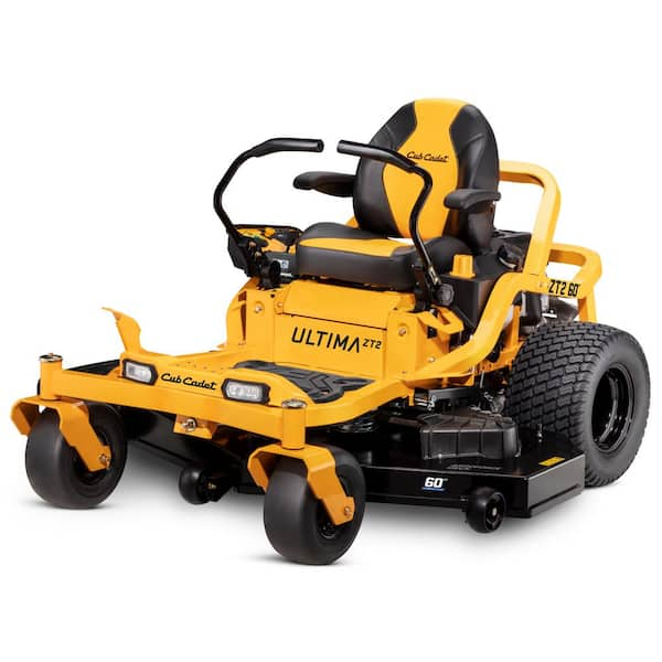 Cub Cadet Ultima ZT2 60 in. Fabricated Deck 24HP V Twin Kawasaki FR Series Engine Dual Hydro DriveGas Zero Turn Riding Lawn Mower ZT2 60 The Home Depot