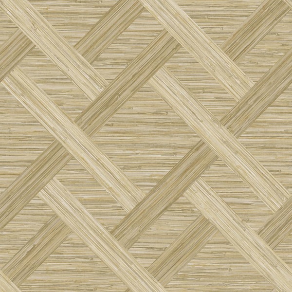 SURFACE STYLE Java Weave Shoreline Vinyl Peel and Stick Wallpaper Roll ( Covers 30.75 sq. ft. )