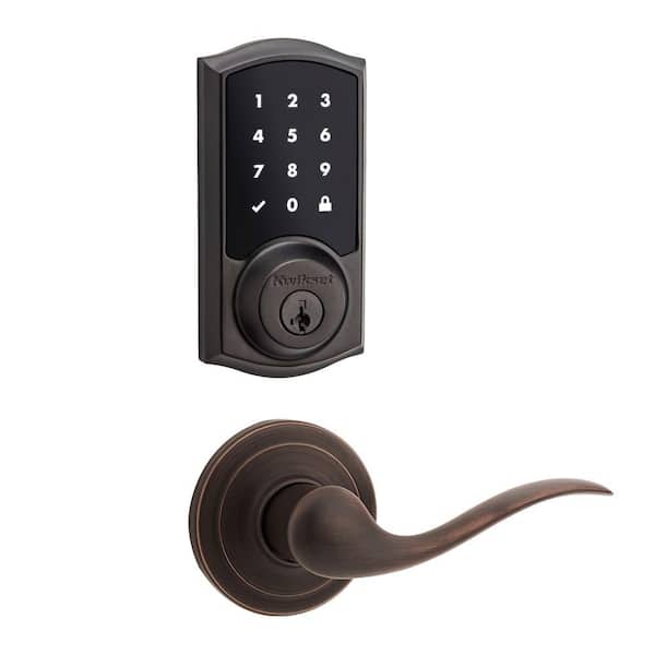 Kwikset SmartCode 915 Satin Nickel Smartkey Electronic Deadbolt Lighted Keypad Kwikset SmartCode 915 Satin Nickel Smartkey Electronic Deadbolt Lighted Keypad