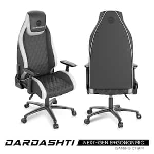 Dardashti Gaming Chair - Commercial Grade, Ergonomic, Arctic White