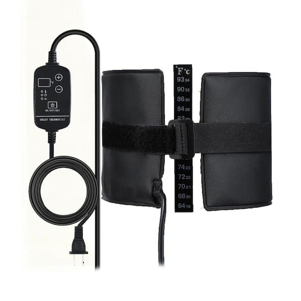 Adjustable Kombucha Heating Wrap with Digital Temperature Control for 1 gal. Fermentation Brewing Pad