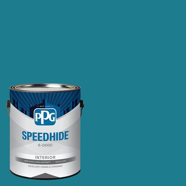 1 gal. PPG1150-6 Bermuda Semi-Gloss Interior Paint