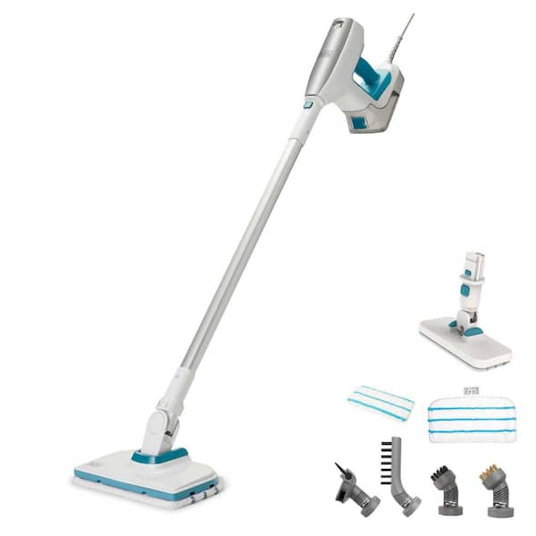 Steam Mop Cleaning System with 6-Attachments