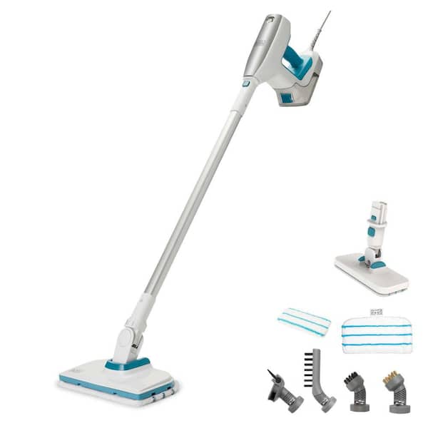Black & Decker Steam Mop Electric Multi-functional High Temperature  Non-wireless Cleaner Home 6 In