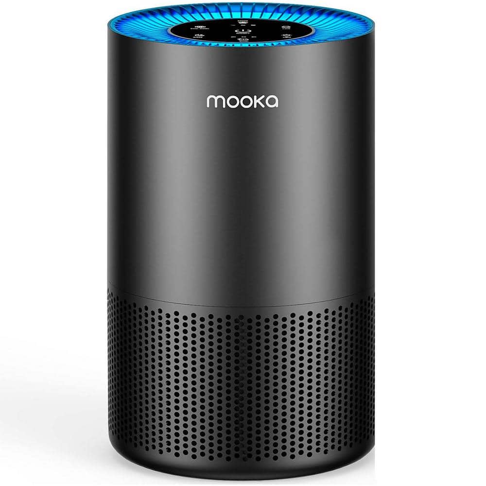 かばお君☆MURACO HEXA ULTRA 黒とポール2本セット Mooka 1300 sq. ft. HEPA Tower Air Purifiers for Home Large Room