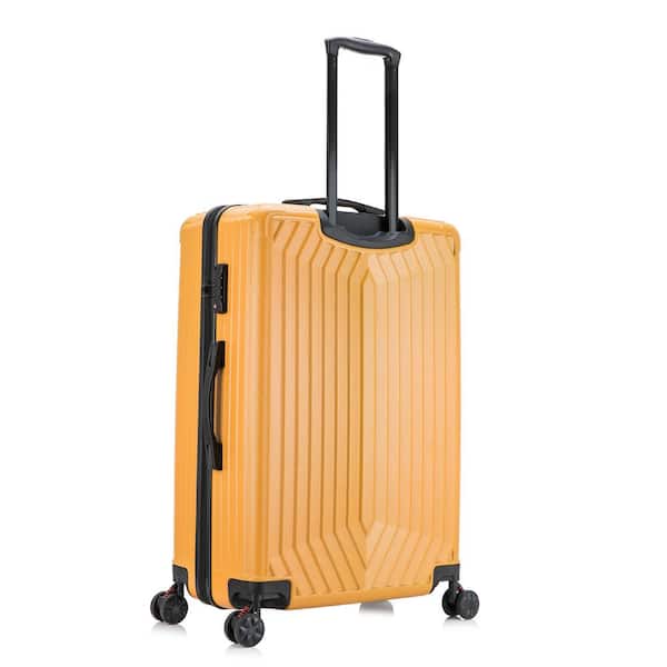 Custom Brown Argyle 3 Piece Luggage Set - 20 Carry On, 24 Medium