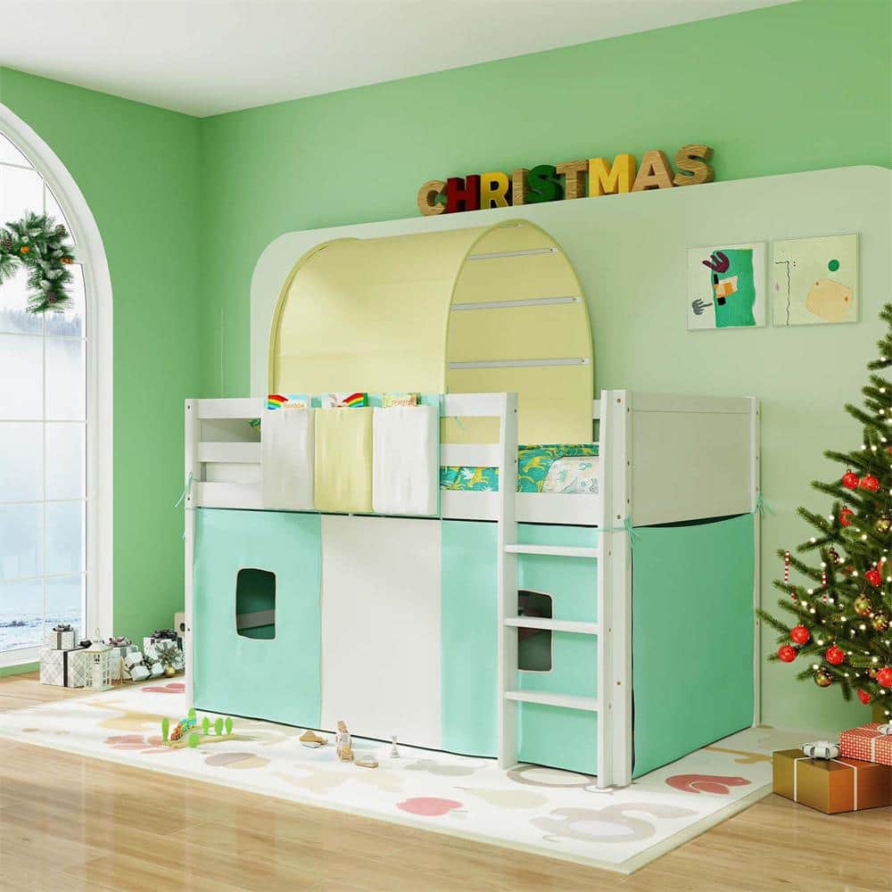 turquoise-costway-loft-beds-