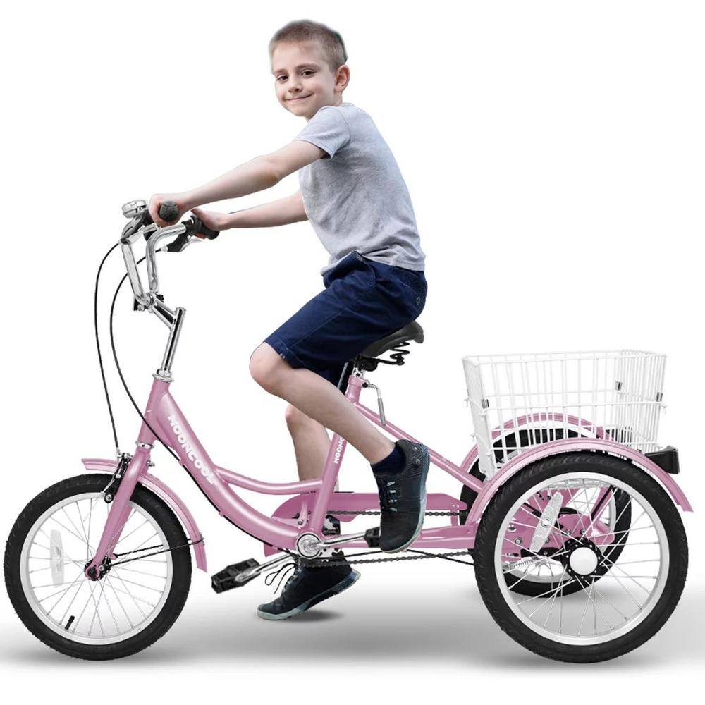 Pink 3 sales wheel bike