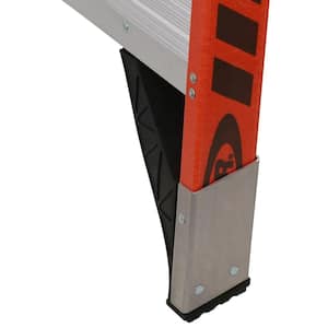 10 ft. Fiberglass Twin Step Ladder with 375 lb. Load Capacity Type IAA Duty Rating