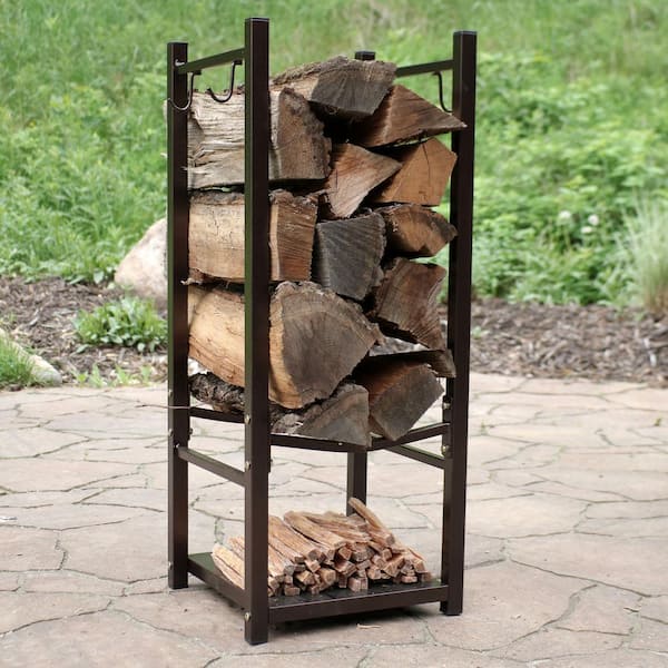 sunnydaze firewood rack