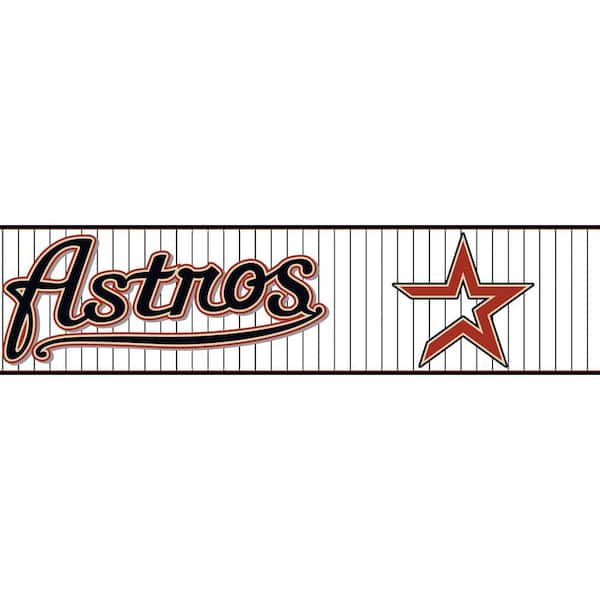 Major League Baseball Boys Will Be Boys II Houston Astros Wallpaper Border