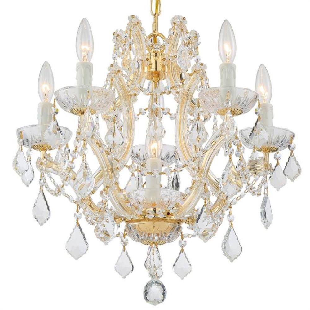 maria theresa chandelier home depot